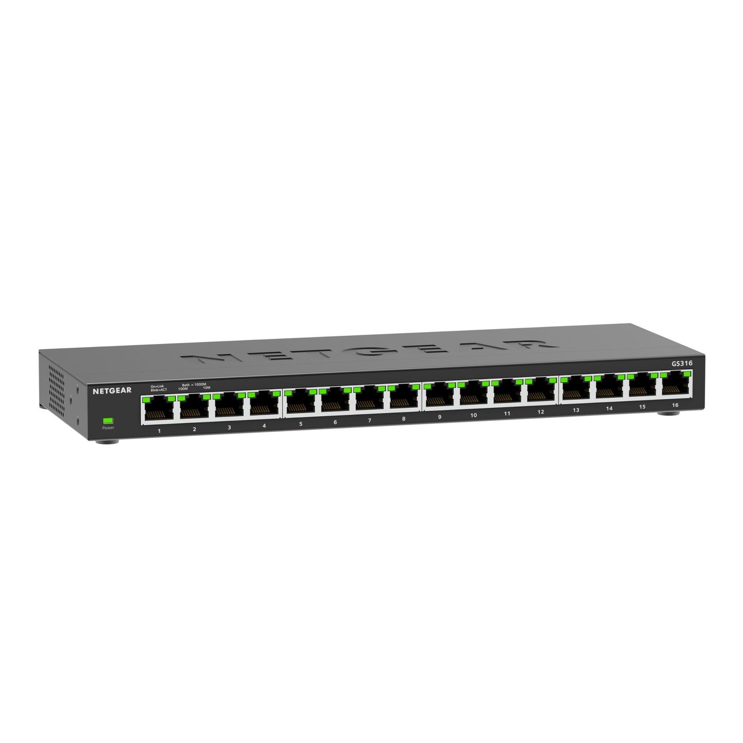 NETGEAR 8-Port Gigabit Ethernet Unmanaged Essentials Switch (GS308) - Home Network Hub, Office Ethernet Splitter, Plug-and-Play, Silent Operation, Desktop or Wall Mount