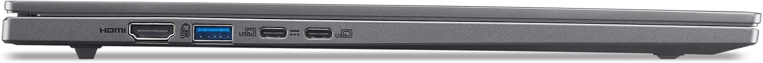 acer Aspire 16 AI Copilot+ PC | 16" WUXGA 120Hz Multi-Touch Display | Snapdragon X X1-26-100 | NPU: 45 Tops - GPU: Up to 1.7 TFLOPs | 16GB LPDDR5X | 512GB PCIe Gen 4 SSD | Wi-Fi 7 | A16-11MT-X669