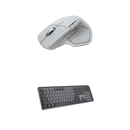 Logitech MX Master 4, Ergonomic Wireless Mouse with Advanced Performance Haptic Feedback, Ultra-Fast Scrolling, USB-C Charging, Bluetooth, Windows, MacOS - Graphite