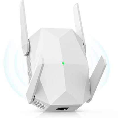 2026 AX3000 WiFi 6 Extender Signal Booster, Multi-Link Connectivity Internet Extender WiFi Booster for Home, Dual Band Long Range WiFi Repeater, Up to 19000 Sq. Ft., (Black)