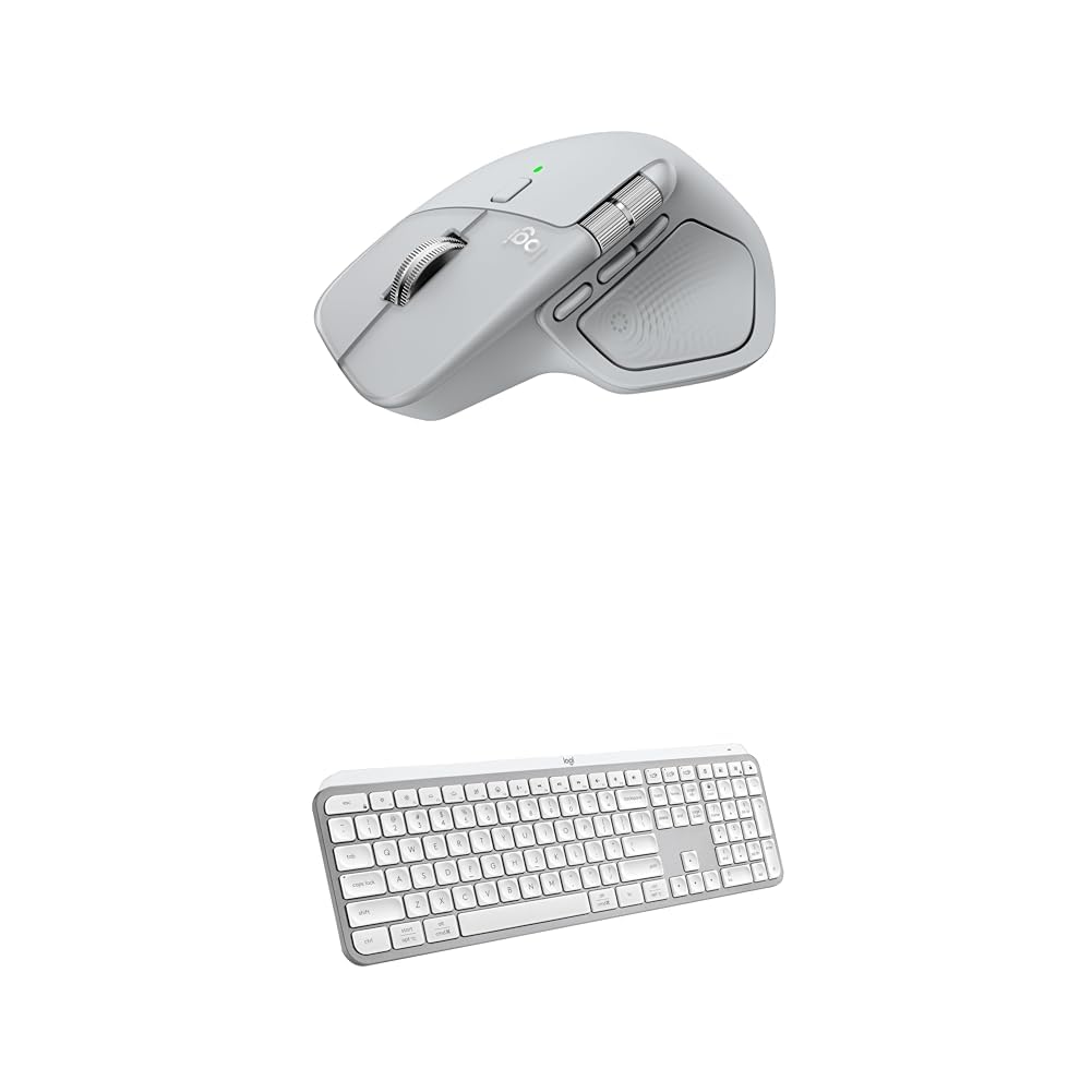 Logitech MX Master 4, Ergonomic Wireless Mouse with Advanced Performance Haptic Feedback, Ultra-Fast Scrolling, USB-C Charging, Bluetooth, Windows, MacOS - Graphite