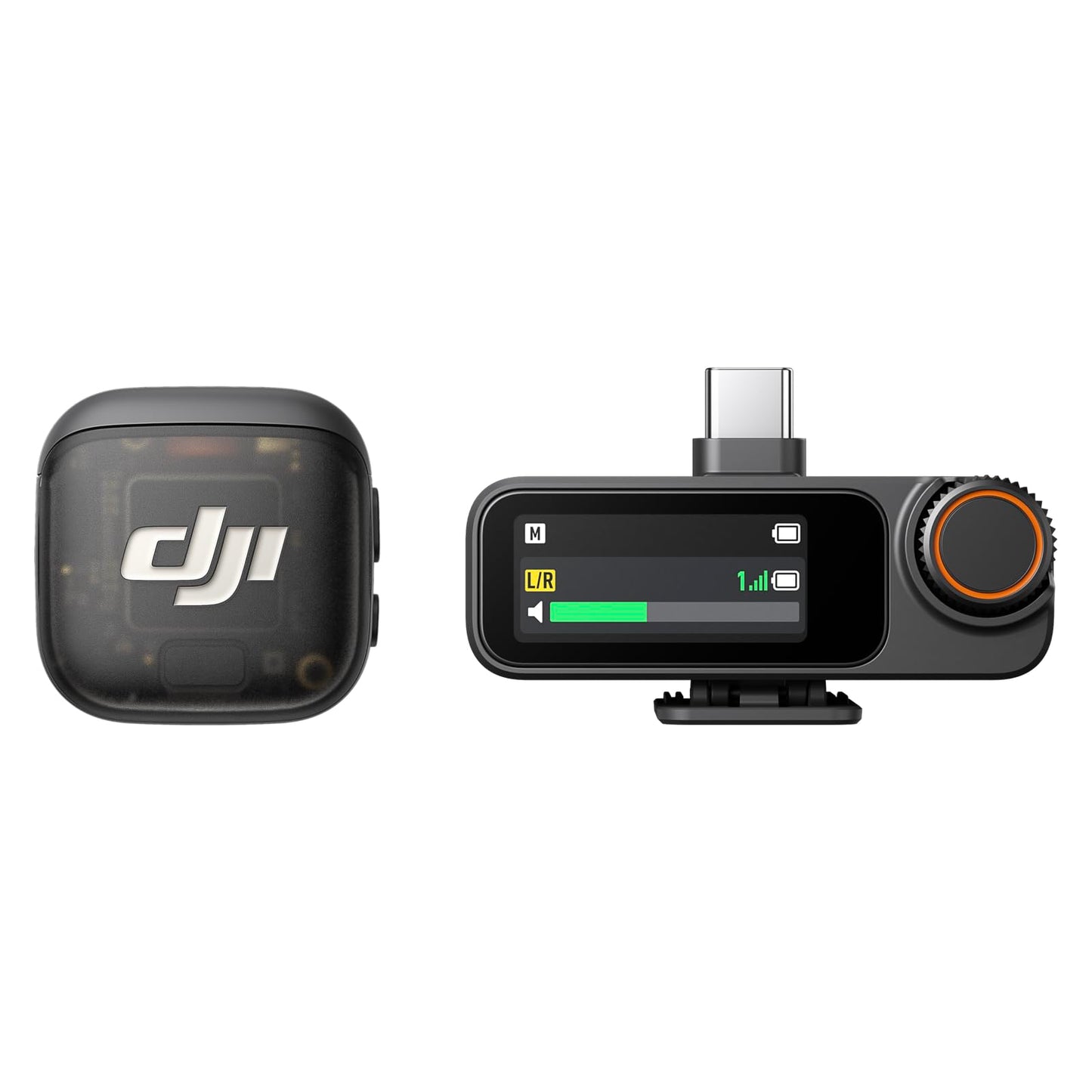 DJI Mic 3 (2 TX + 1 RX + Charging Case), Wireless Microphone for iPhone/Camera/Android, Ultralight, Adaptive Gain Control for Balanced Volume, Dual Band Anti-Interference, 28hrs Use, Vlog