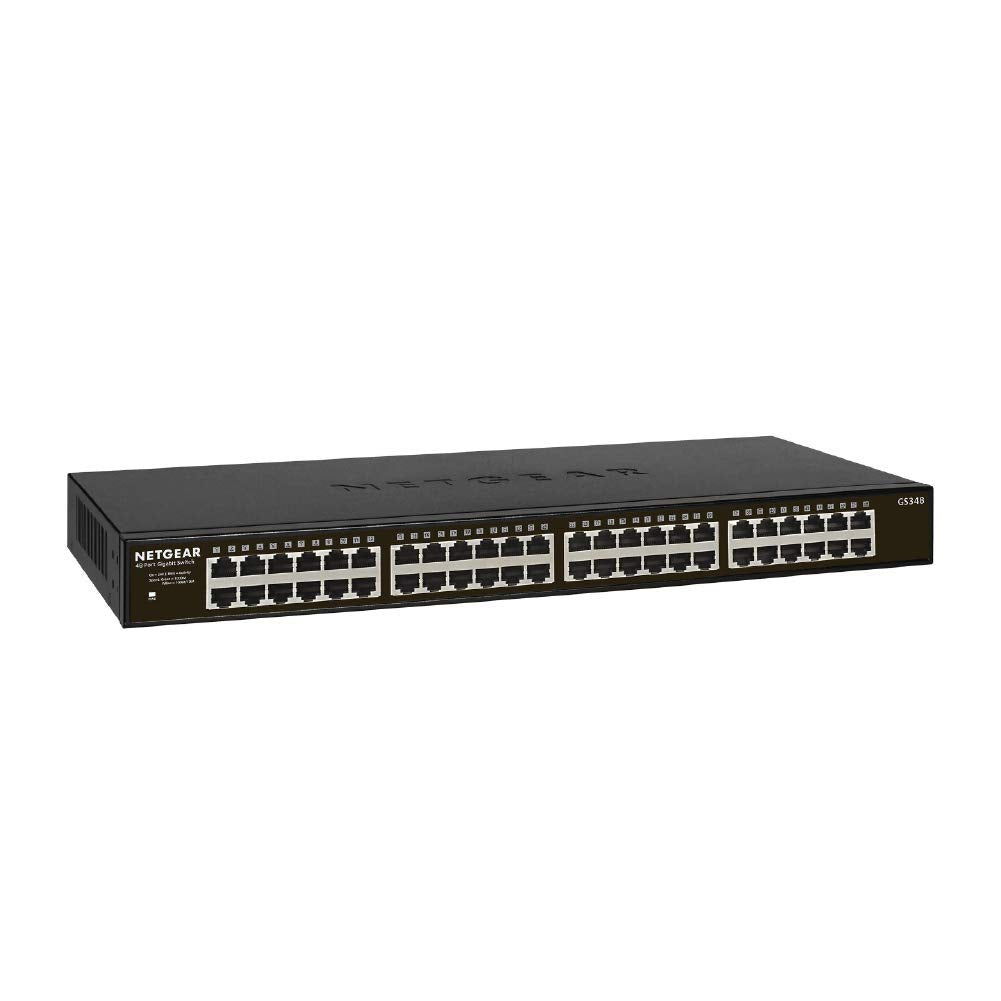 NETGEAR 5-Port Gigabit Ethernet Unmanaged Essentials Switch (GS305) - Home Network Hub, Office Ethernet Splitter, Plug-and-Play, Silent Operation, Desktop or Wall Mount