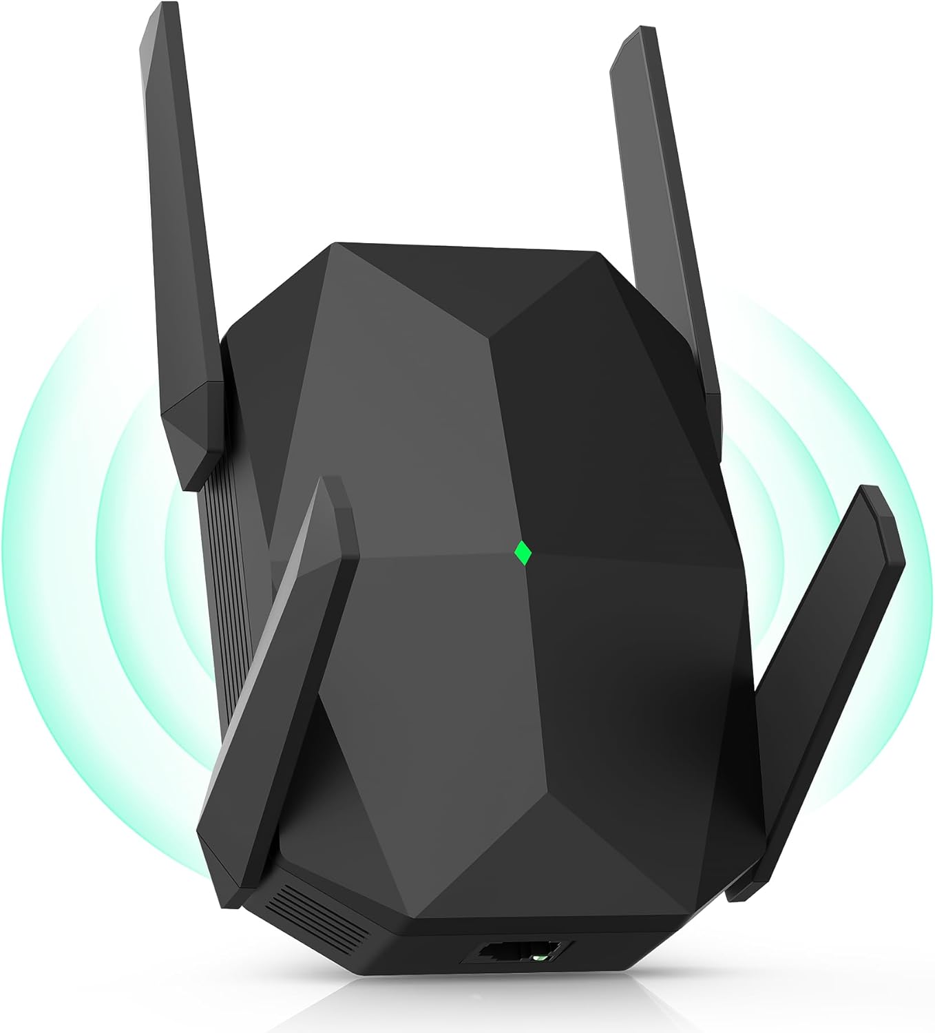 2026 AX3000 WiFi 6 Extender Signal Booster, Multi-Link Connectivity Internet Extender WiFi Booster for Home, Dual Band Long Range WiFi Repeater, Up to 19000 Sq. Ft., (Black)