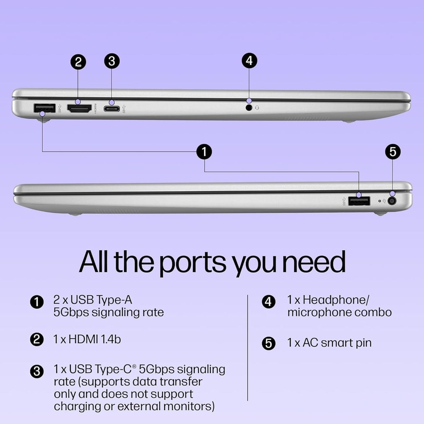 HP Pavilion 15.6 Laptop Computer for Daily Work & Student Home Study, Lifetime Office 365, Intel N100, 16GB RAM, 512GB SSD, Fast Charging, Long Battery Life, Windows 11 Home, Type-C to RJ-45 Cable