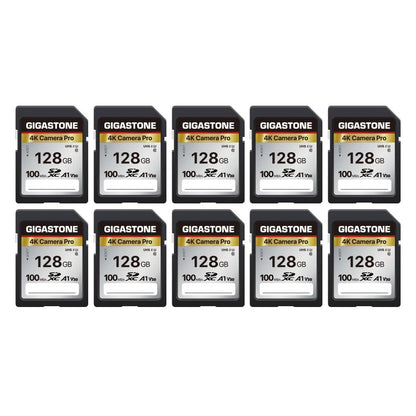 【5-Years Data Recovery】 GIGASTONE 256GB SD Card, 4K Camera Pro, A1 V30 SDXC Memory Card 4K UHD Video Compatible with Canon Digital Camera, with 1 Mini Case