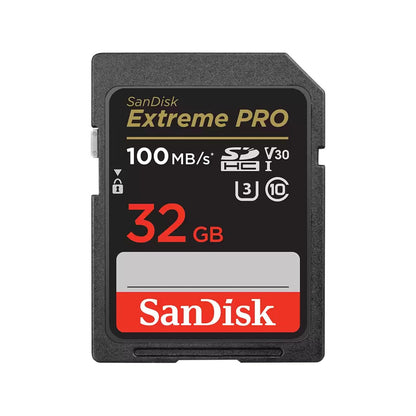 SANDISK 128GB Extreme PRO SDXC UHS-I Memory Card - C10, U3, V30, 4K UHD, SD Card - SDSDXXD-128G-GN4IN