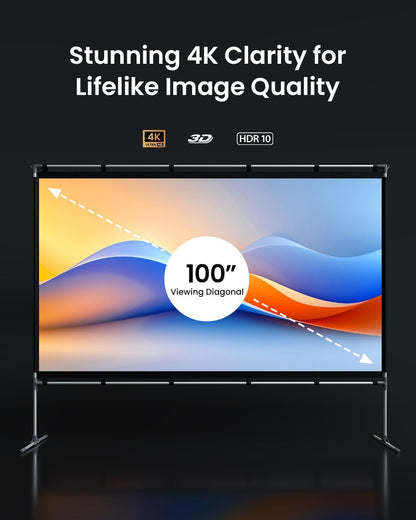 N3 Ultimate+100 inch Projector Screen