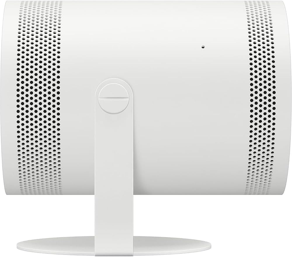 Samsung The Freestyle Projector 2nd Gen with Gaming Hub SP-LFF3CLAXXZA Bundle with Battery Base, 2 YR CPS Enhanced Protection Pack and Deco Essential High Speed 6 Feet Micro-HDMI to HDMI A/V Cable