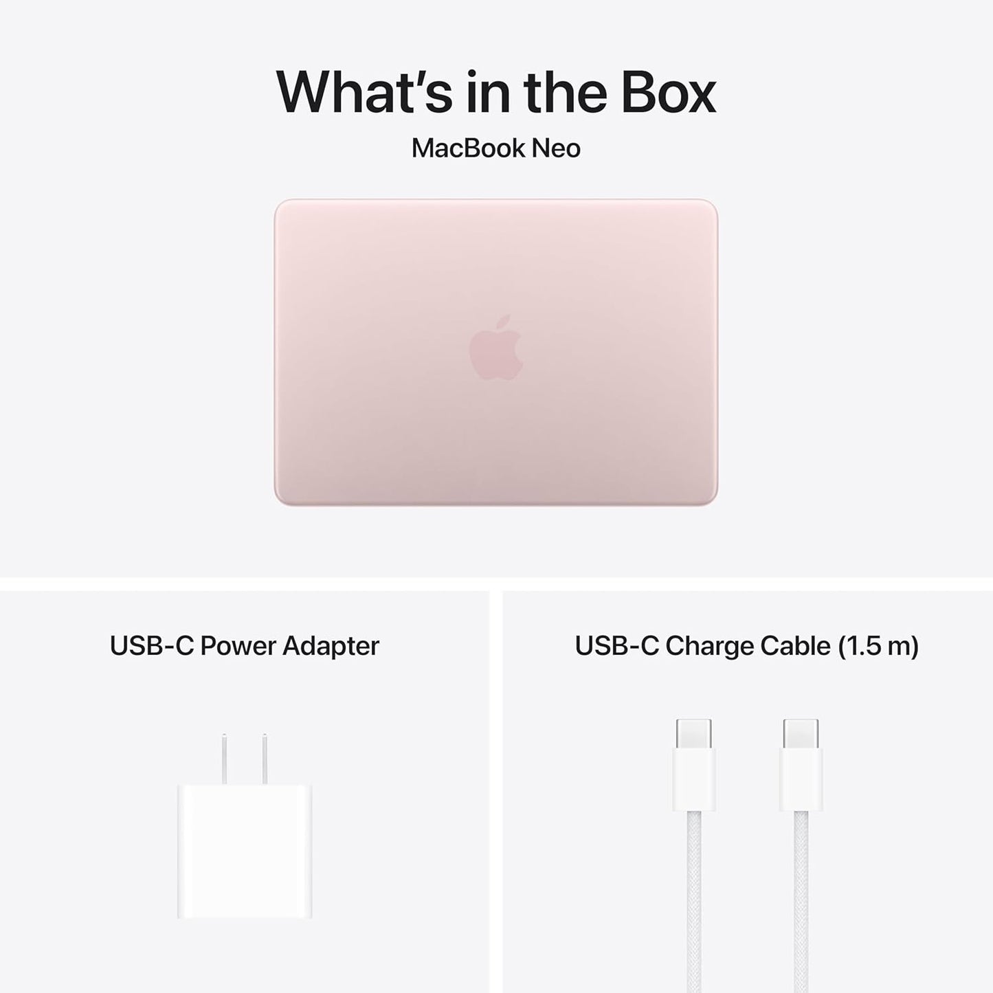 Apple 2026 MacBook Neo 13-inch Laptop with A18 Pro chip: Built for AI and Apple Intelligence, Liquid Retina Display, 8GB Unified Memory, 256GB SSD Storage, 1080p FaceTime HD Camera; Blush