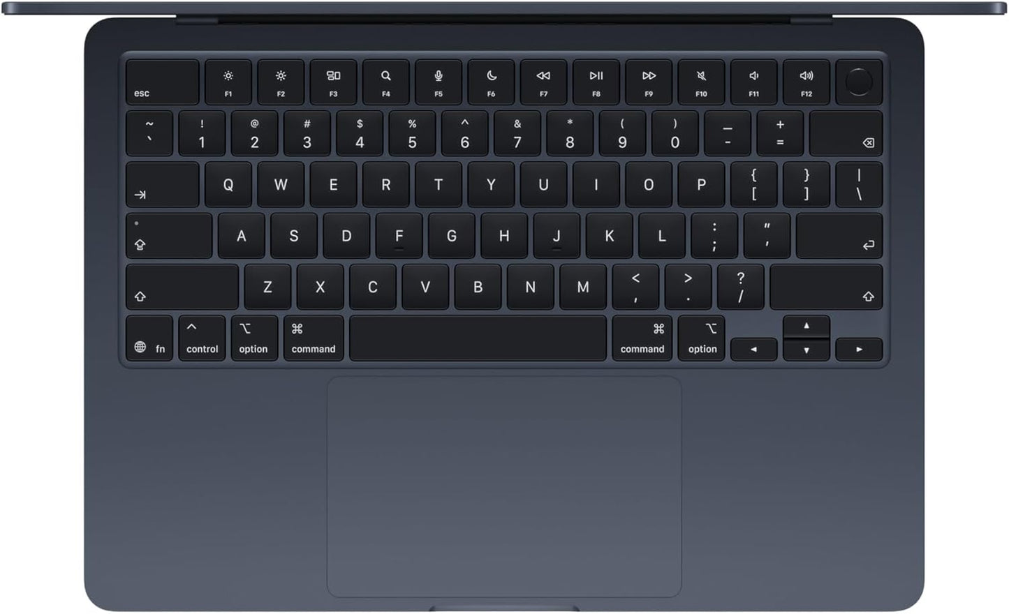 Apple 2026 MacBook Air 13-inch Laptop with M5 chip: Built for AI, 13.6-inch Liquid Retina Display, 16GB Unified Memory, 512GB SSD, 12MP Center Stage Camera, Touch ID, Wi-Fi 7; Midnight