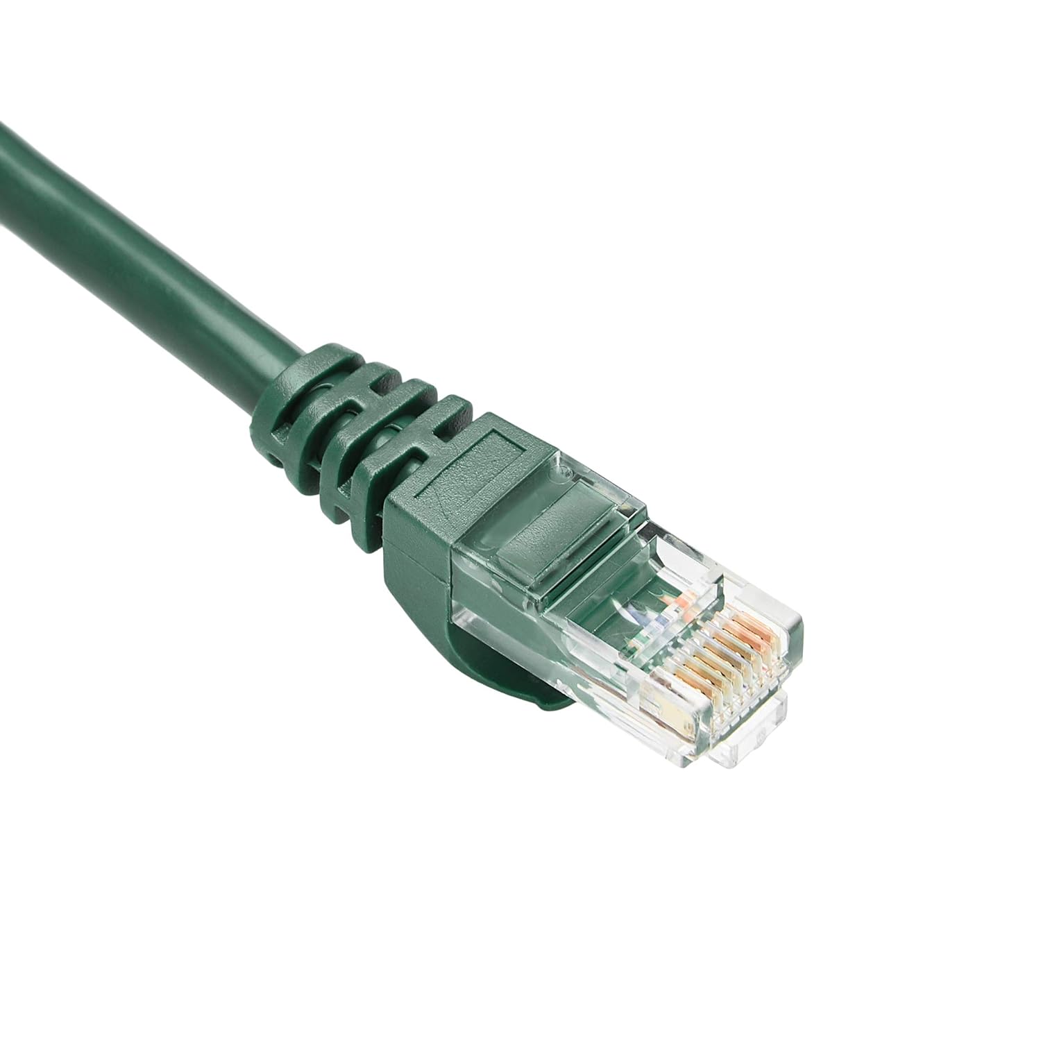 Amazon Basics 10Gbps High-Speed Cat6 Ethernet Patch Internet Cable, RJ45, Gold-Plated Connectors, Snagless, 5 Foot, 5-Pack Multicolor