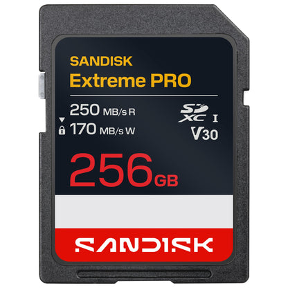 SANDISK 128GB Extreme PRO SDXC UHS-I Memory Card - C10, U3, V30, 4K UHD, SD Card - SDSDXXD-128G-GN4IN