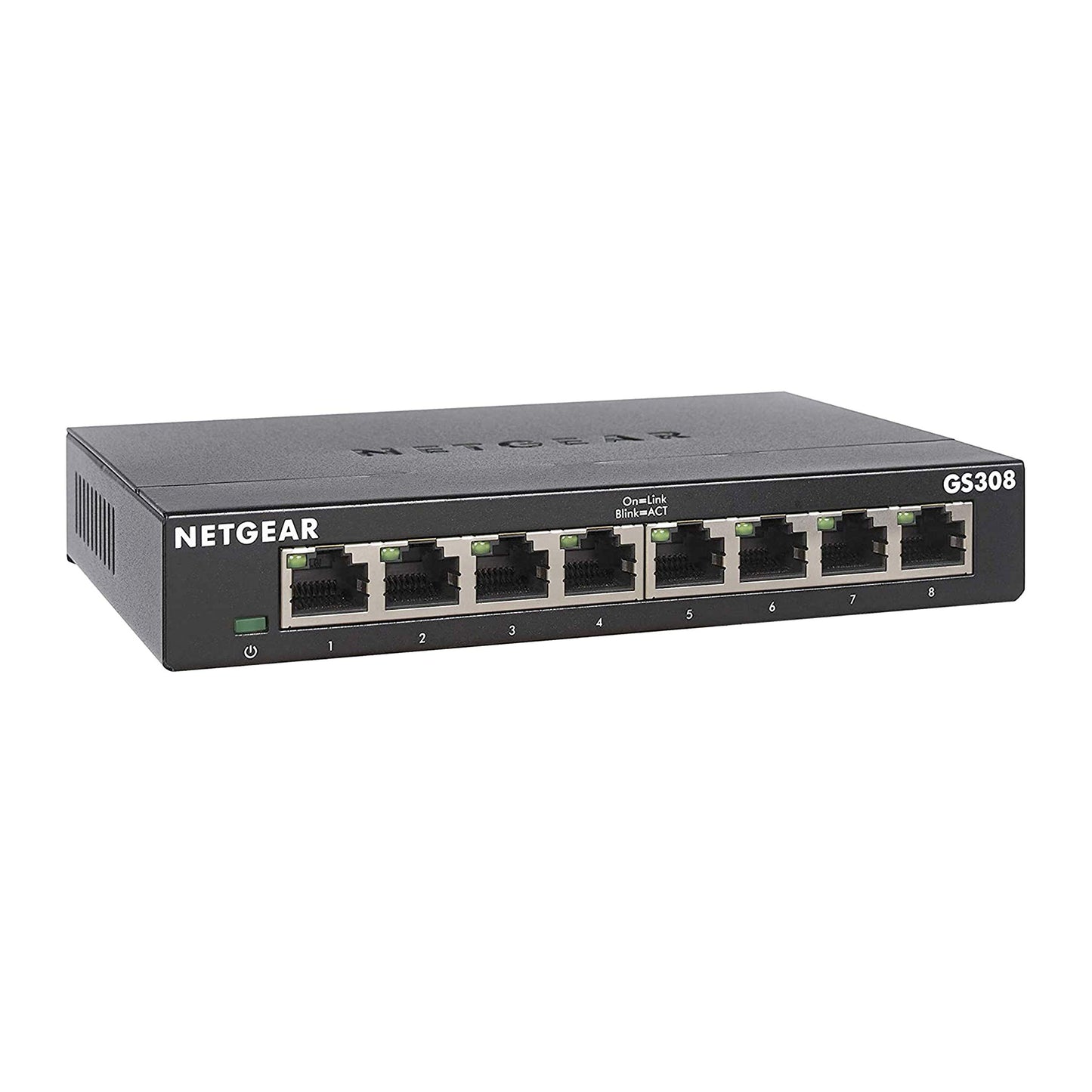 NETGEAR 5-Port Gigabit Ethernet Unmanaged Essentials Switch (GS305) - Home Network Hub, Office Ethernet Splitter, Plug-and-Play, Silent Operation, Desktop or Wall Mount
