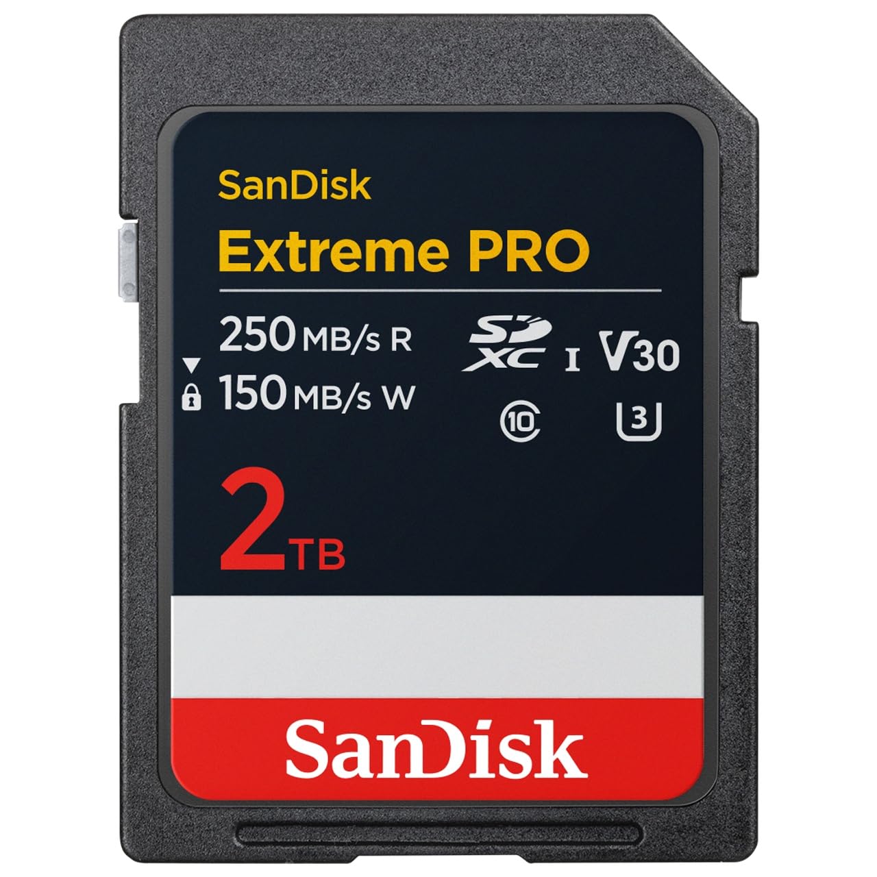 SANDISK 256GB Extreme PRO SDXC UHS-I Memory Card - C10, U3, V30, 4K UHD, SD Card - SDSDXXD-256G-GN4IN