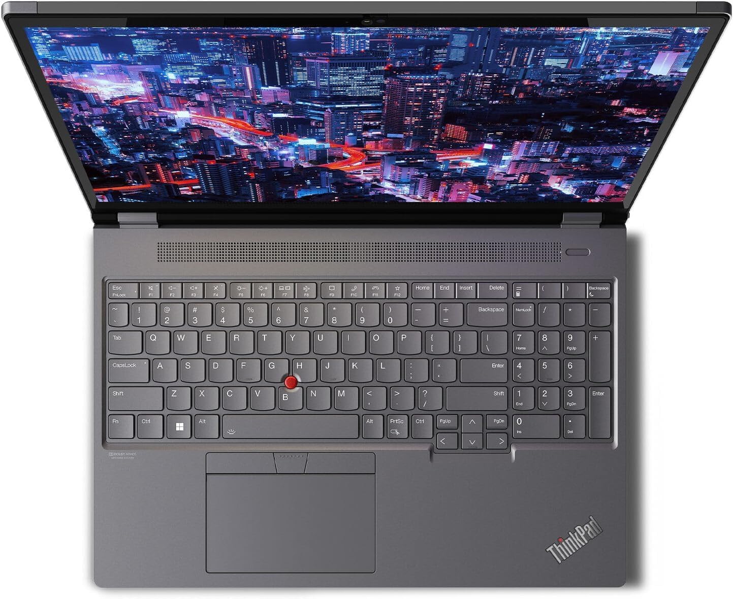 Lenovo ThinkPad P16 Gen 2 Intel Core i9-13950HX vPro, 24C, 16" WQUXGA (3840 x 2400) OLED Touch, 400 nits, 128GB RAM, 2TB SSD, NVIDIA RTX 5000 Ada, Backlit KYB, Fingerprint Reader, Windows Pro