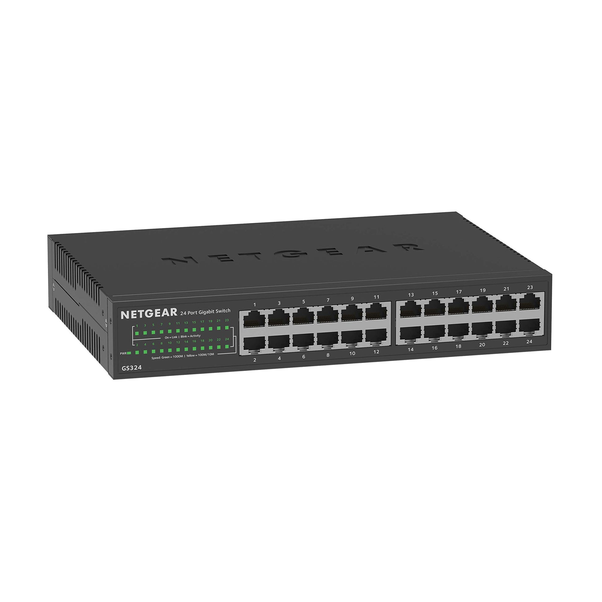 NETGEAR 5-Port Gigabit Ethernet Unmanaged Essentials Switch (GS305) - Home Network Hub, Office Ethernet Splitter, Plug-and-Play, Silent Operation, Desktop or Wall Mount