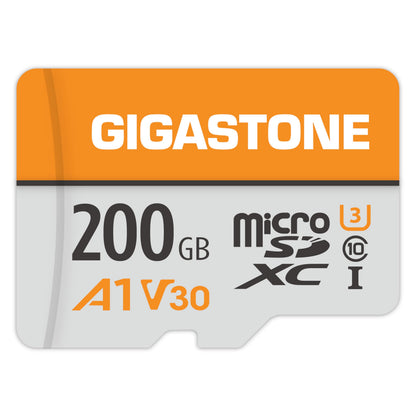 GIGASTONE 64GB Micro SD Card 2-Pack, V30 4K Video Recording, Surveillance, Security Camera, Dash Cam, Drone, 95MB/s MicroSDXC Memory Card UHS-I Class 10, with Adapter