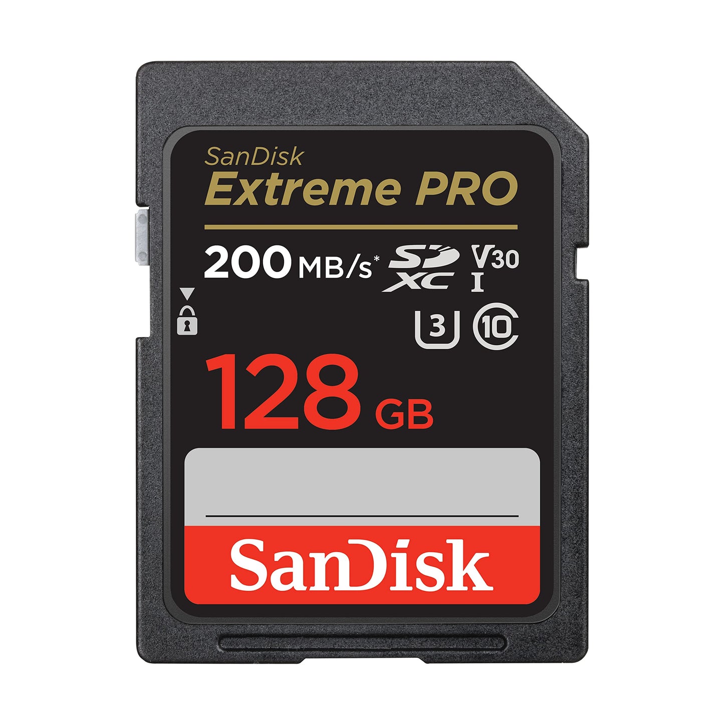 SANDISK 256GB Extreme PRO SDXC UHS-I Memory Card - C10, U3, V30, 4K UHD, SD Card - SDSDXXD-256G-GN4IN